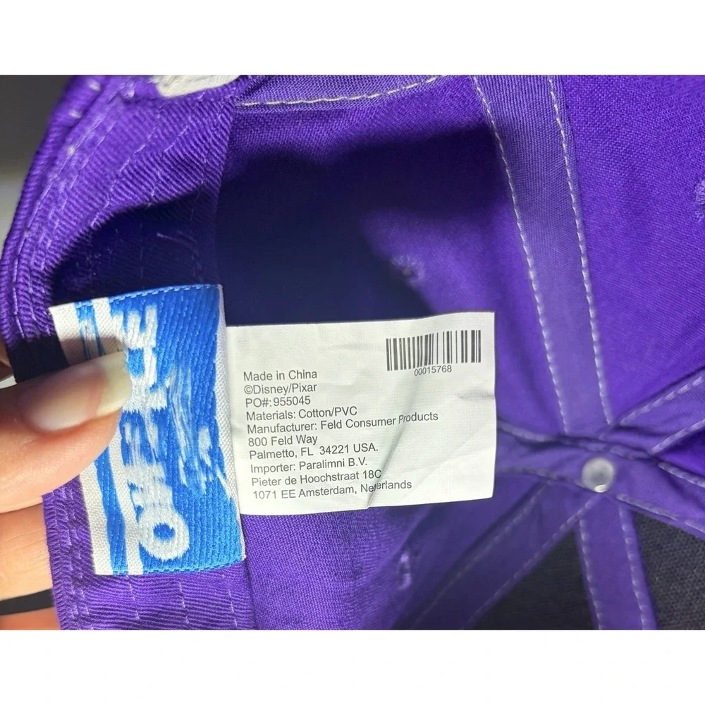 Disney On Ice Hat Cap Strap Back Youth Purple Blue Buzz Lightyear Space Ranger